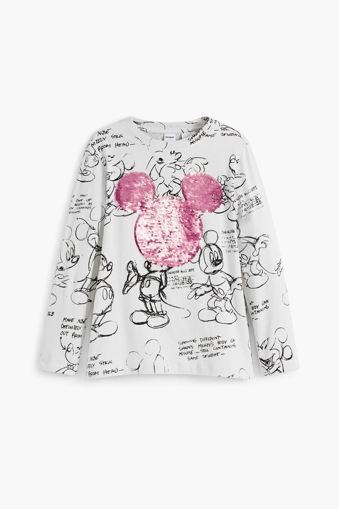 TS_MICKEY SEQUINS 1000 BLANCO