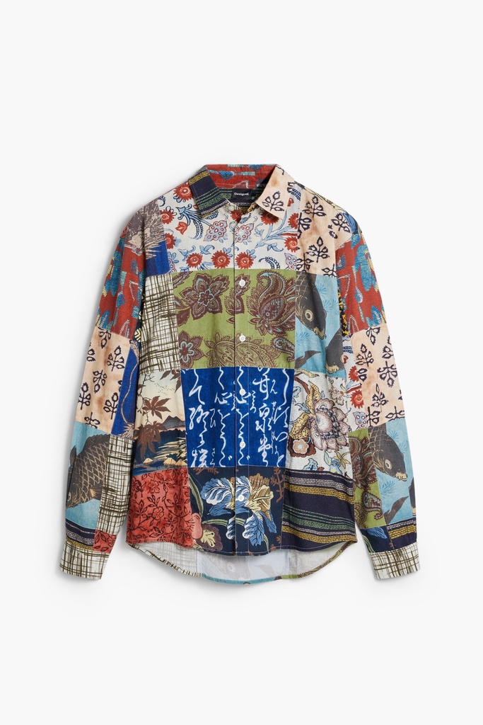 CAM_PRINTED PAT 9022 MULTICOLOR AZUL
