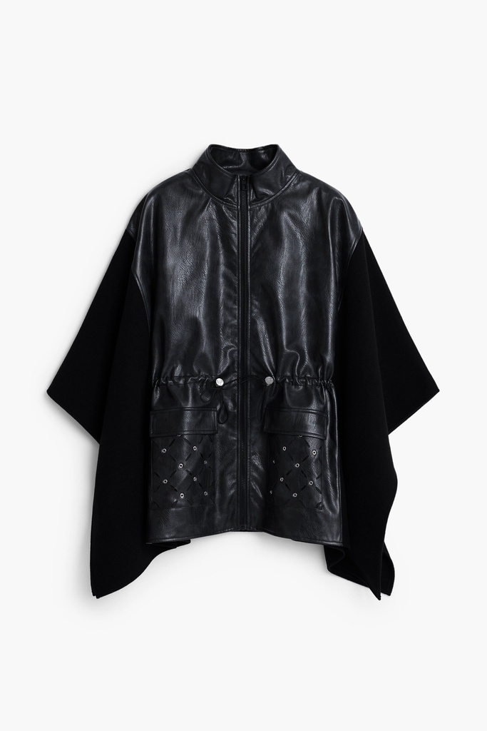 PONCHO_EYELETS ALDAMA 2000 NEGRO