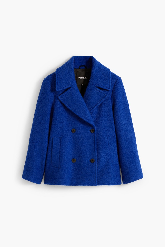 COAT_SHORTCOLOR 5036 AZUL KLEIN