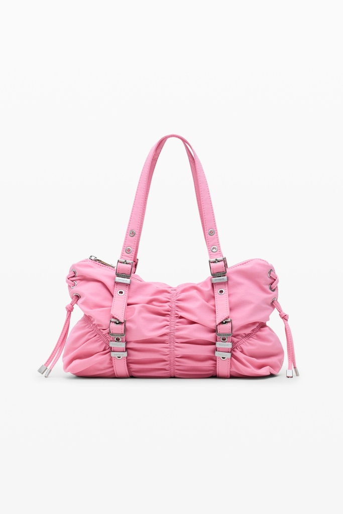 BAG_GATHERED NYLO FANDANGO PINK