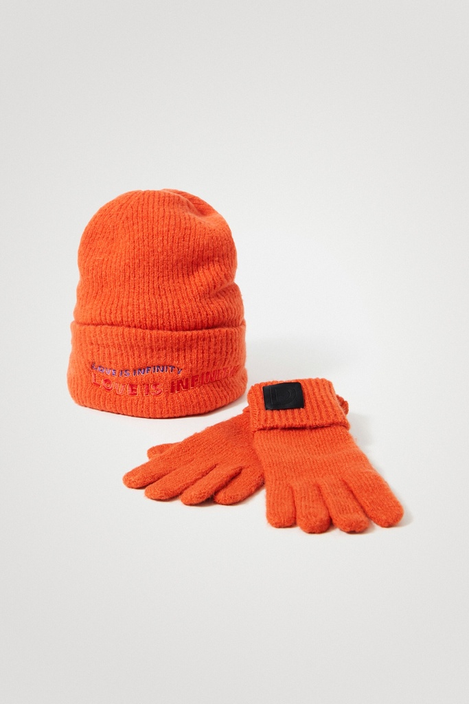 Pack regalo de gorro y guantes