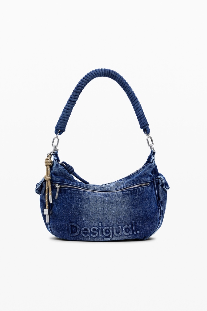 BAG_HALF LOGO 5053 DENIM MEDIUM WASH