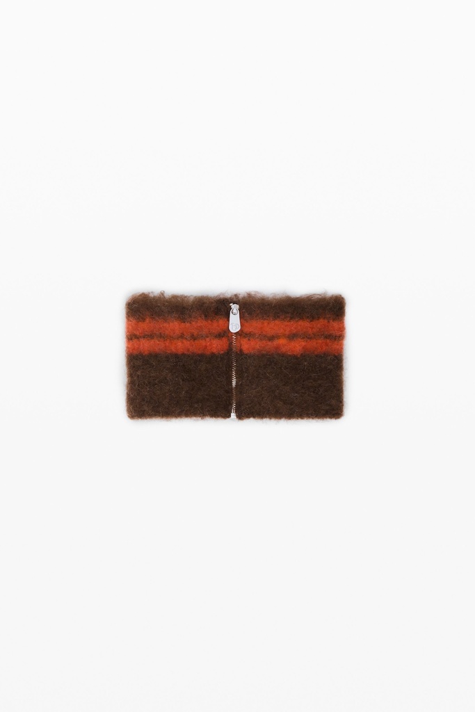 SCARF_REPRISE CUE 6044 MARRON OSCURO