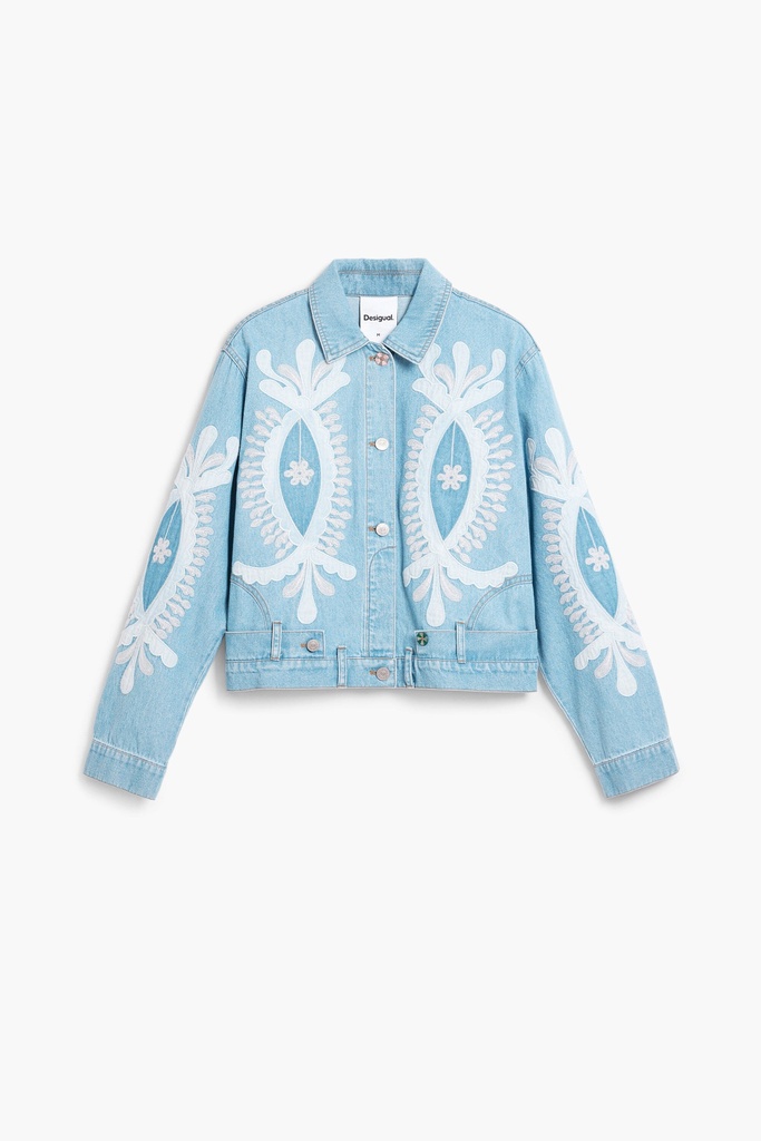 CHAQ_BORDER 5053 DENIM MEDIUM WASH