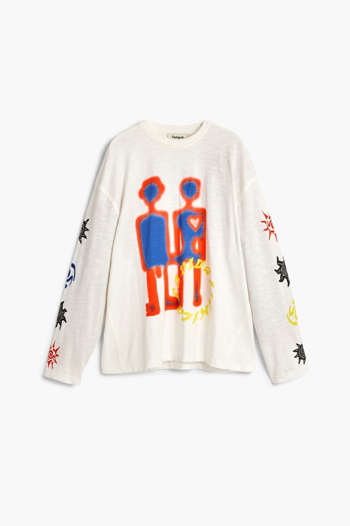 TS_LONG SLEEVE ROBOTS 1000 BLANCO