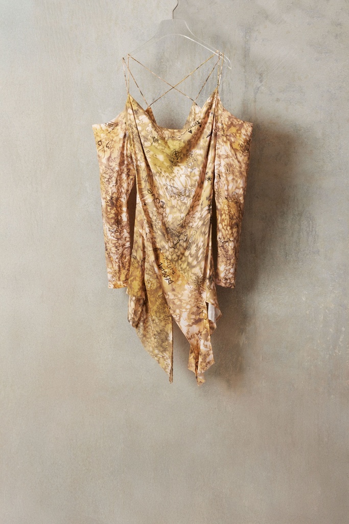 VEST_PARTY_STUDIO 8006 MOSTAZA