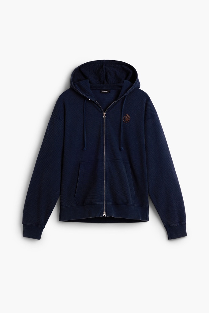 SWEAT_CUADRILLE WASH 5028 AZUL PLOMO
