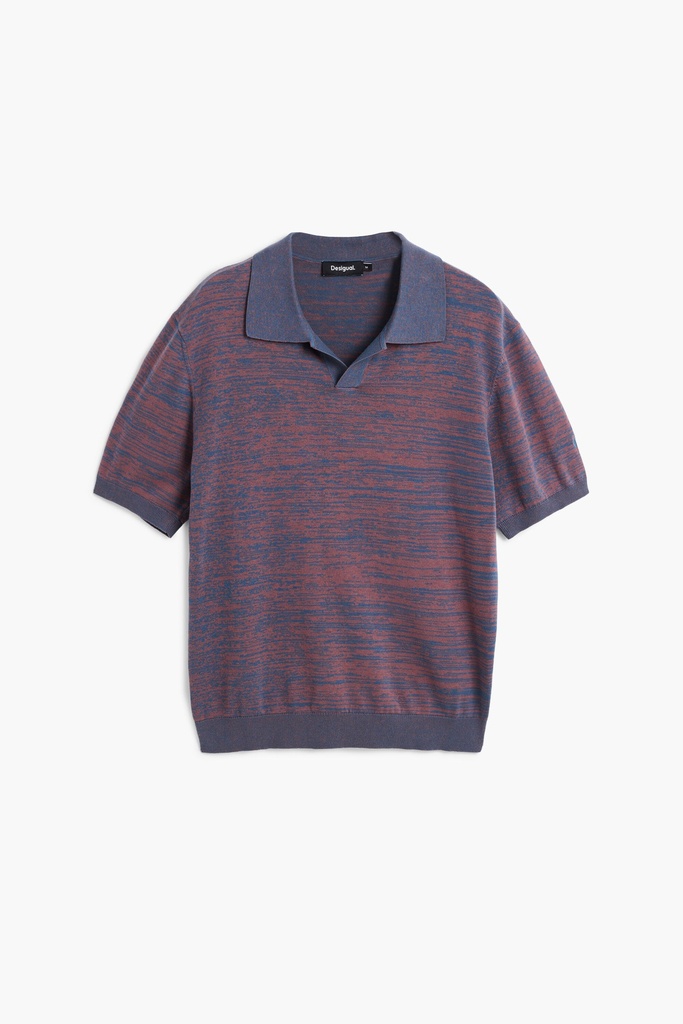 TS_POLO JAQUARD 6000 MARRON