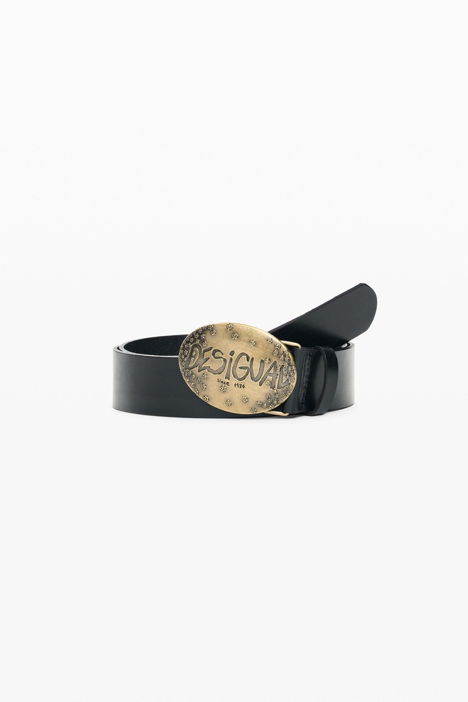 BELT_LOGO GLOW 2000 NEGRO