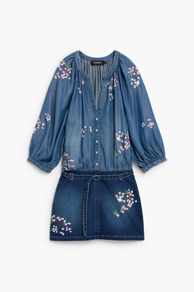 REPRIS_DRESS 5160 DENIM MEDIUM LIGHT