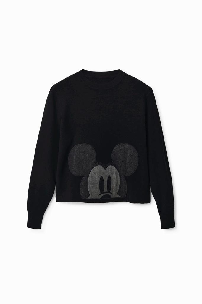 JERS_MICKEY PATCH DENIM 2000 NEGRO