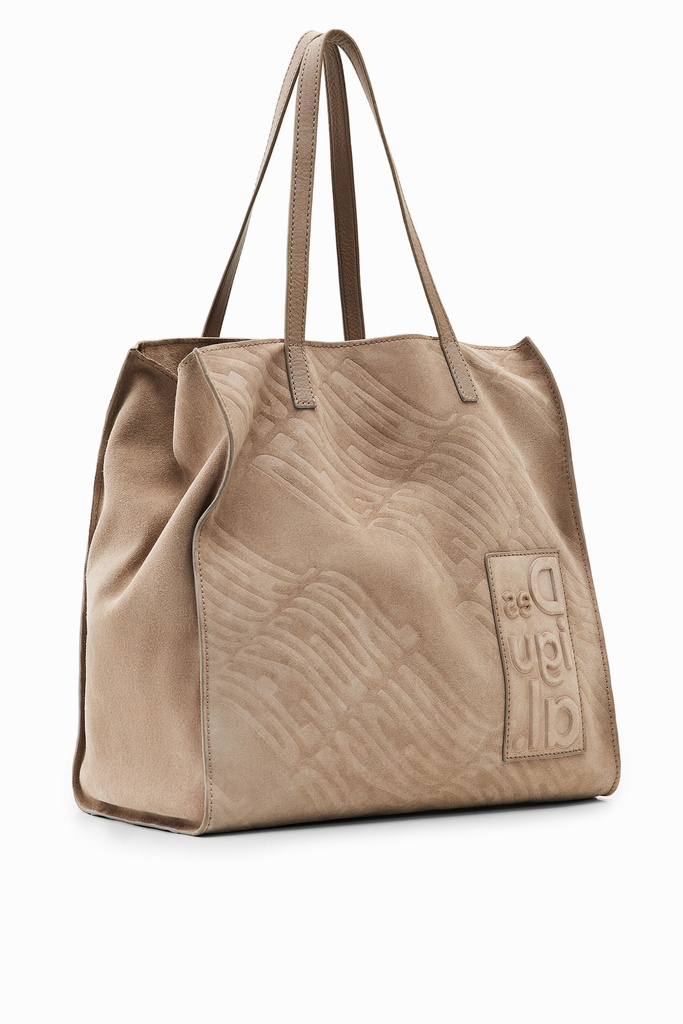 BAG_LOGORAMA LEATHER MER 6001 TABACO