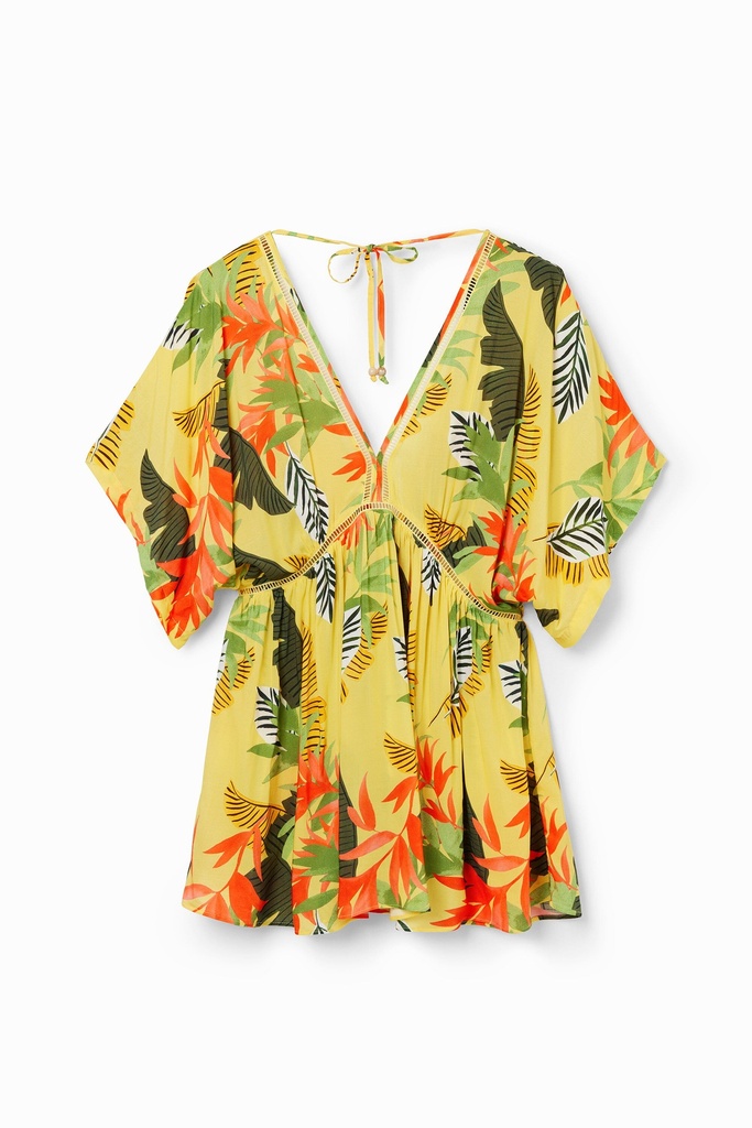 SWIM_TOP TROPICAL 8009 MOUSSE LIMON