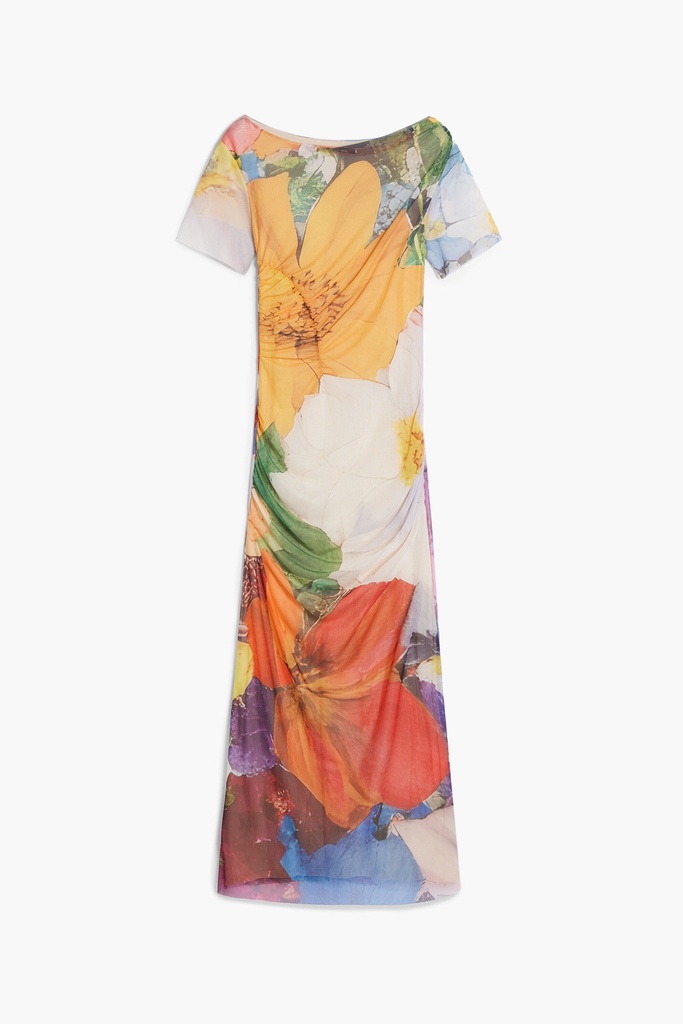 REPRIS_VEST_FLOR APRICOT