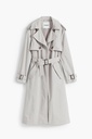 TRENCH_PLEATED 6008 BEIGE