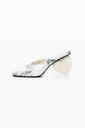 SANDAL PRINT WHITE 1000 BLANCO