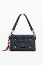 BAG_MICKEY STUD 2070 DENIM DARK GREY