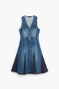 VEST_LYOCELL 5053 DENIM MEDIUM WASH