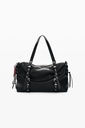 BAG_HALF LOGO LANUZA BLAC 2000 NEGRO