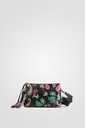 Bolso bandolera efecto piel estampado