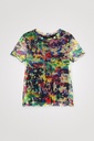 Camiseta slim tul arty